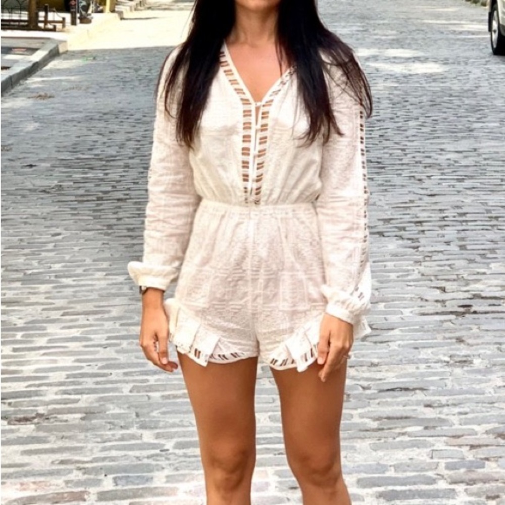 White romper